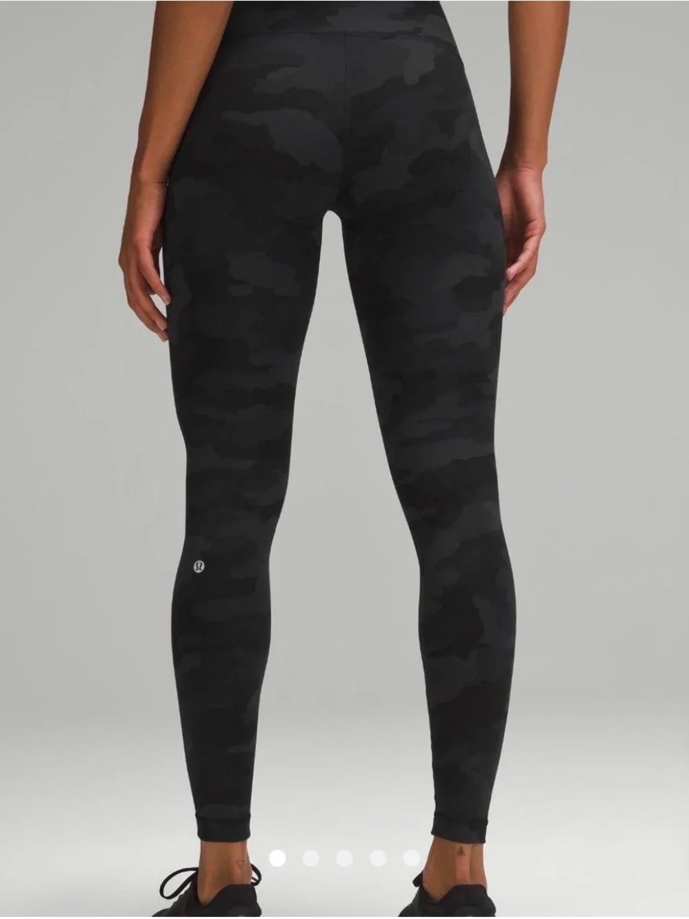 lululemon athletica Black Camo High-Rise Leggings